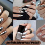 silver nail polish